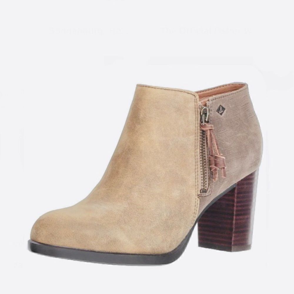SPERRY Top-Sider Women's Brown Dasher Lille Ankle Bootie